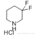 Piperidine,3,3-difluoro-, hydrochloride (1:1) CAS 496807-97-7